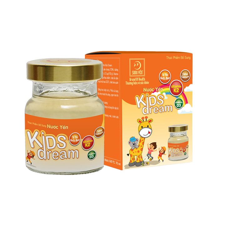 Thực phẩm bổ sung - Nước Yến Kids Dream 70ml - 1 Lọ